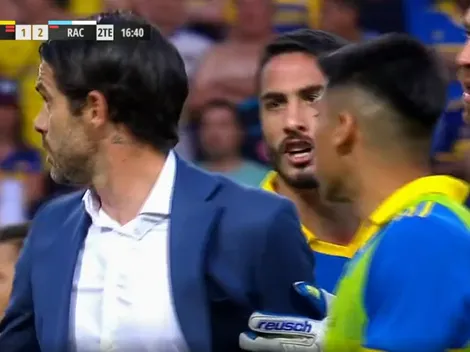 VIDEO | Un jugador de Boca increpó a Gago en un final caliente