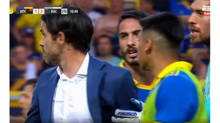 VIDEO | Un jugador de Boca increpó a Gago en un final caliente