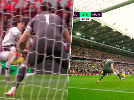 VIDEO | Dibu Martínez en modo Mundial: doble atajadón ante Garnacho y Cristiano Ronaldo