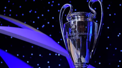 El trofeo de la UEFA Champions League