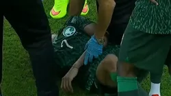 Atento Scaloni: una de las figuras de Arabia Saudita salió lesionado por un fuerte golpe