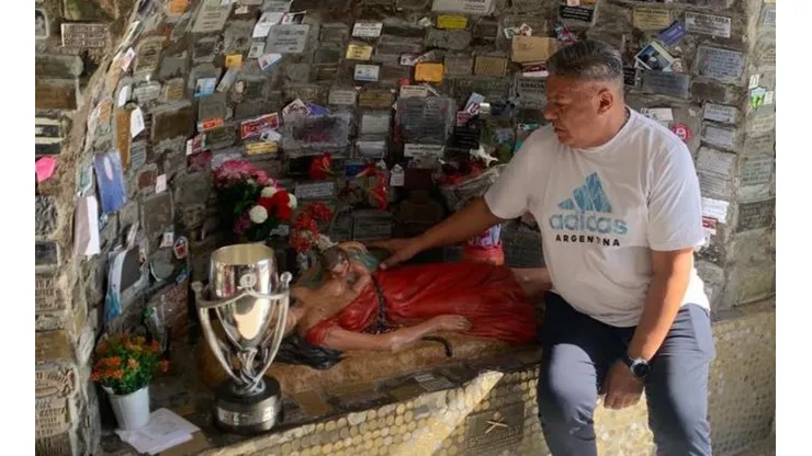 Chiqui Tapia y la promesa cumplida antes del Mundial de Qatar 2022.