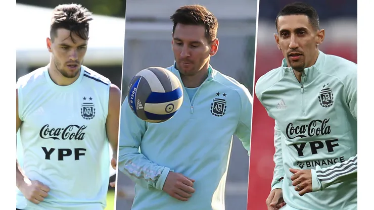 Lo Celso, Messi y Di María, en la lista de tocados.