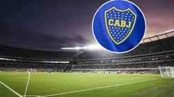 Un jugador de Boca, presente en el Monumental.