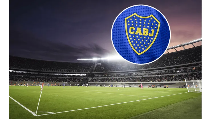 Un jugador de Boca, presente en el Monumental.