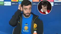 Bruno Fernandes, sin filtro con Garnacho.