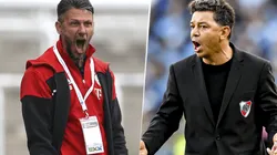 Demichelis tuvo una charla con Gallardo.