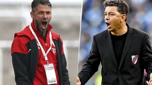 Demichelis tuvo una charla con Gallardo.