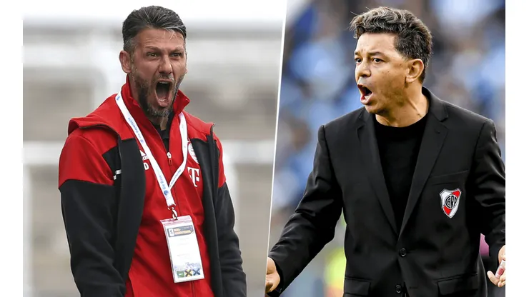 Demichelis tuvo una charla con Gallardo.