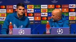 Sampaoli y el reclamo a Lamela.