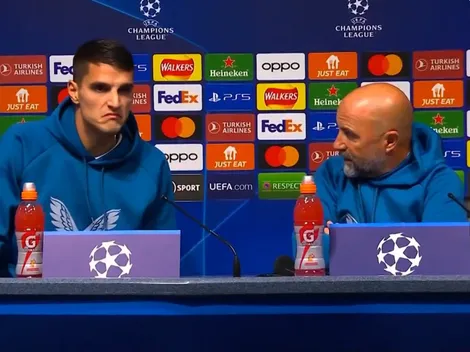 "Hijo de p...": a Sampaoli le dejaron el micrófono abierto mientras retaba a Lamela