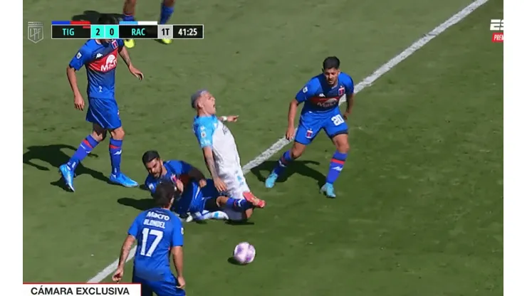 VIDEO | El momento de la lesión de Copetti que preocupa a Racing