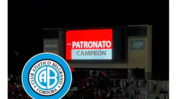 ¿Cargada a Talleres? El tuit de Belgrano tras el título de Patronato en la Copa Argentina
