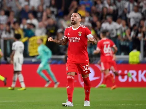 ¿Fue un guiño a River? El tuit de Otamendi que cruzó a los hinchas del Millonario con los del Benfica