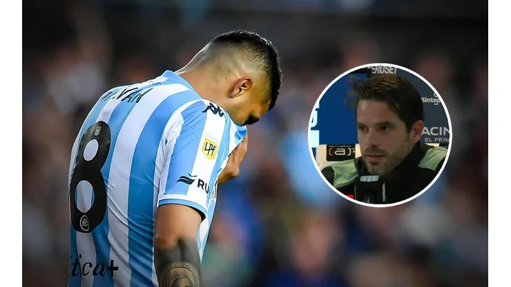 Gago explicó por qué Galván pateó el penal ante River.