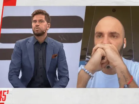 Higuaín se emocionó cuando le mostraron un video de su mamá