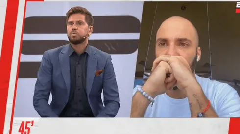 Higuaín se emocionó cuando le mostraron un video de su mamá