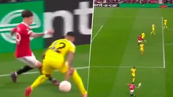 VIDEO | El Neymar argentino: caño y lluvia de lujos de Garnacho en el Manchester United