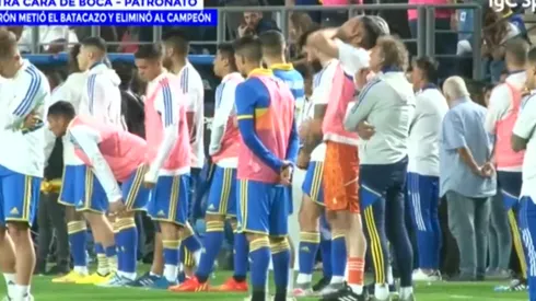 VIDEO | El enojo de Rossi en medio de los penales entre Boca y Patronato