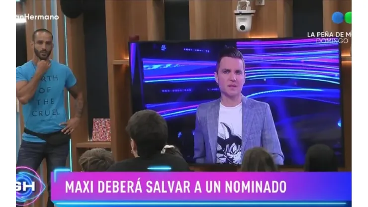 Maxi salvó a uno de los participantes.