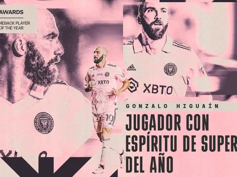 Higuaín ganó el premio "Jugador con Espíritu de Superación del Año de la MLS"