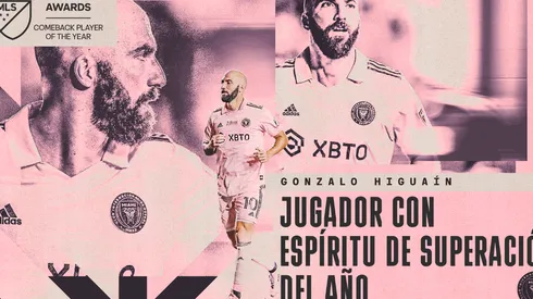 El Pipita, "Jugador con Espíritu de Superación del Año de la MLS".