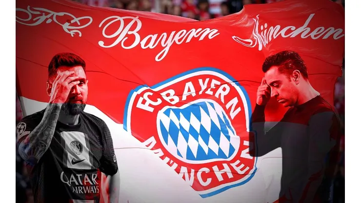 Tras eliminar al Barcelona, los hinchas del Bayern Múnich se acordaron de Messi.
