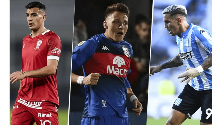 Los goleadores de la Liga Profesional de Fútbol 2022.