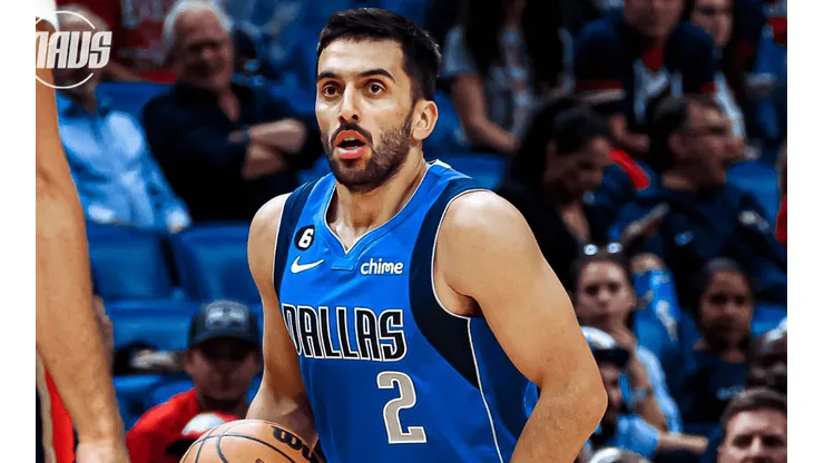 Facundo Campazzo hizo su debut oficial con los Dallas Mavericks por la NBA 2022.