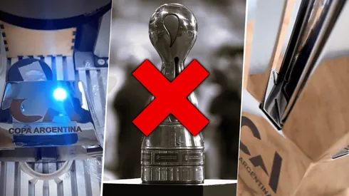 La Copa Argentina tiene nuevo trofeo.