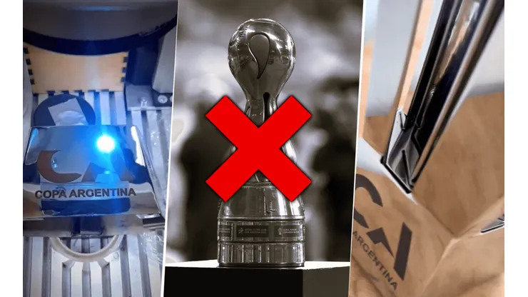 La Copa Argentina tiene nuevo trofeo.