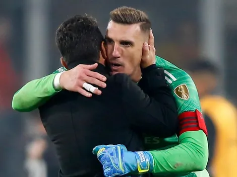 La contundente decisión de Gallardo con Armani tras el partido ante Racing