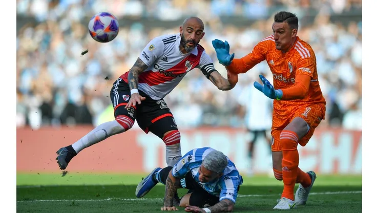 Fue una muralla: la impresionante marca que Franco Armani alcanzó ante Racing