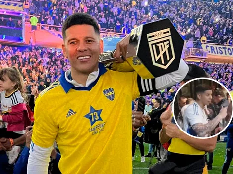VIDEO | El íntimo mensaje de Rojo al plantel de Boca en los festejos del título