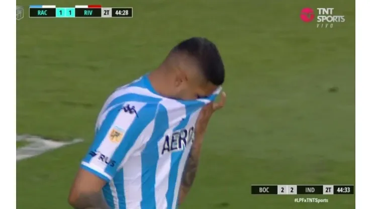 Galván, el jugador más buscado en Transfermarkt después de errar el penal
