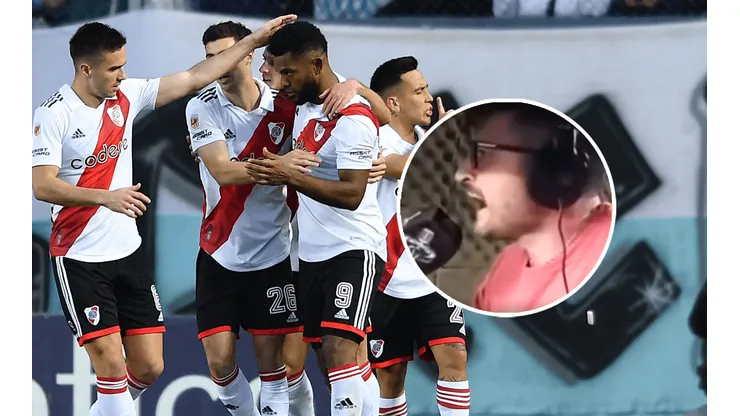 VIDEO | El relator de River que explotó contra los jugadores: "El equipo más pelot..."