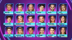 Los 18 participantes del reality.