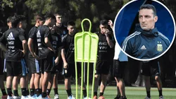 En la AFA también preparan la lista de los sparrings.