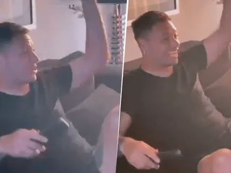 VIDEO | Mauro Zárate, desatado tras el campeonato de Boca