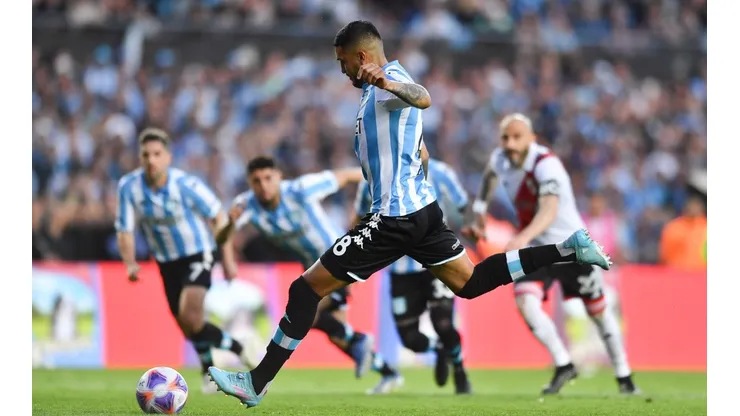 VIDEO | No se vio: la discusión de los jugadores de Racing antes del penal ante River