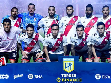 La formación confirmada de River vs. Racing hoy por la Liga Profesional 2022
