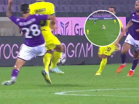 VIDEO | La dura patada de Martínez Quarta a Lautaro en el Fiorentina-Inter