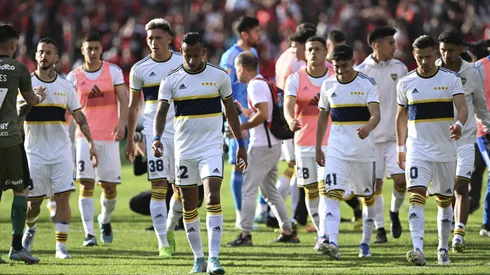 Un jugador de Boca, fuera de los concentrados.