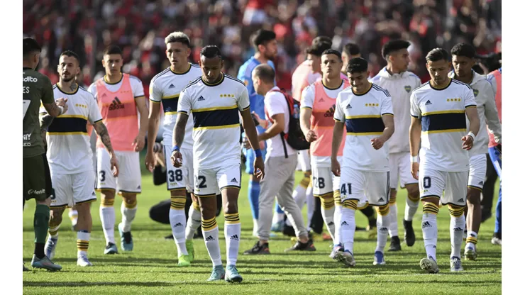 Un jugador de Boca, fuera de los concentrados.