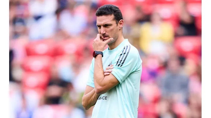 Scaloni, preocupado por las lesiones.