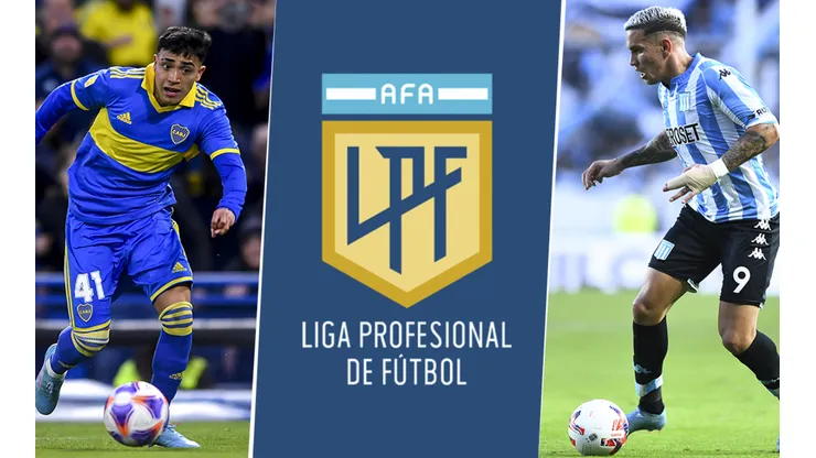 Boca y Racing, los dos equipos con chances de quedarse con el título.