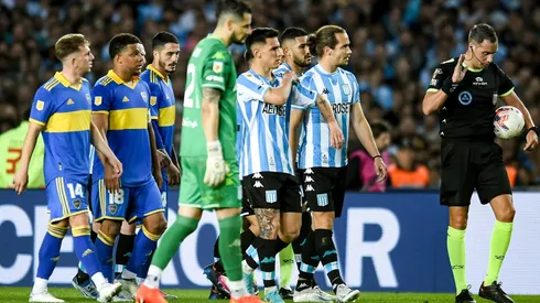 El posteo de Racing apenas consumado el triunfo de Boca.