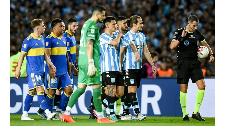 El posteo de Racing apenas consumado el triunfo de Boca.