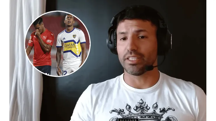 Agüero y su opinión sobre el próximo Boca-Independiente.