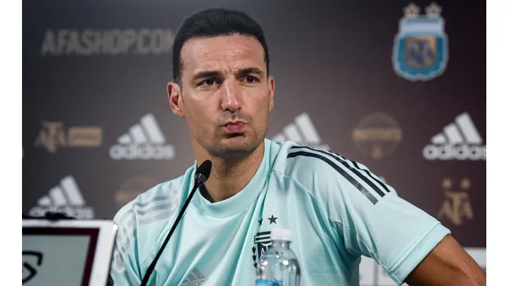 Scaloni y su prelista para el Mundial.